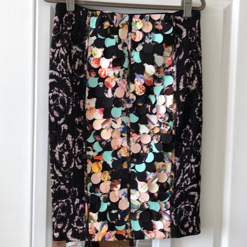 NWT Beguile by Byron Lars Skirt size 8